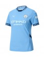 Manchester City Heimtrikot für Frauen 2024-25 Kurzarm